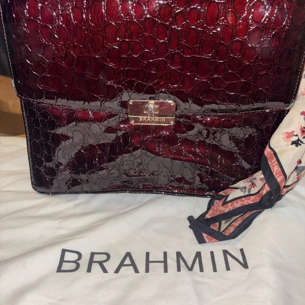 Brahmin Tillie flap crossbody bag